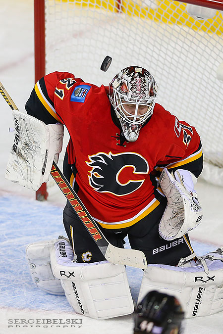 nhl hockey calgary flames vs toronto maple leafs sergei belski photo