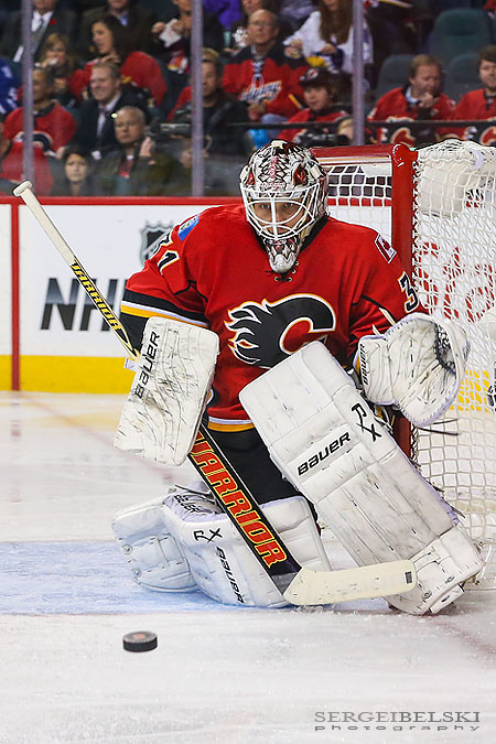 nhl hockey calgary flames vs toronto maple leafs sergei belski photo