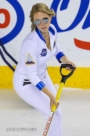 nhl hockey calgary flames vs toronto maple leafs sergei belski photo