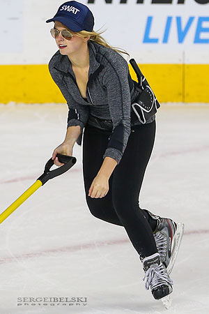 nhl hockey calgary flames vs toronto maple leafs sergei belski photo