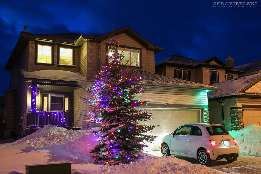 christmas home photo