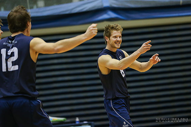 mount royal university volleyball sergei belski photo