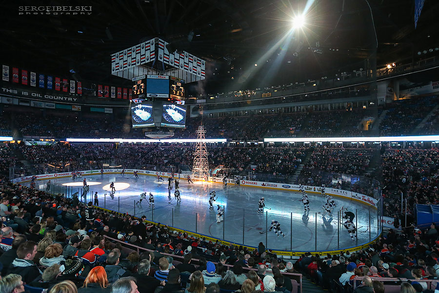 nhl hockey edmonton oilers vs st.louise blues sergei belski photo