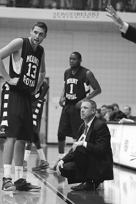 mount royal university basketball sergei belski photo