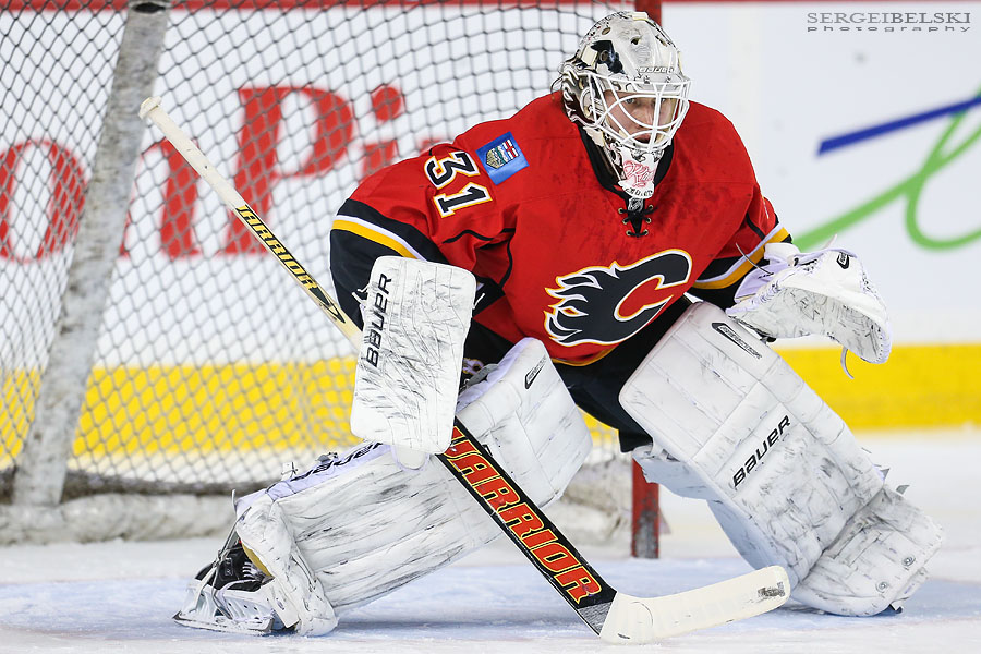 nhl hockey calgary flames vs st louis blues sergei belski photo