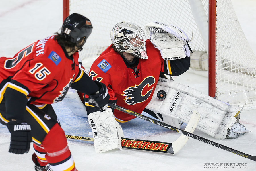 nhl hockey calgary flames vs phoenix coyotes sergei belski photo