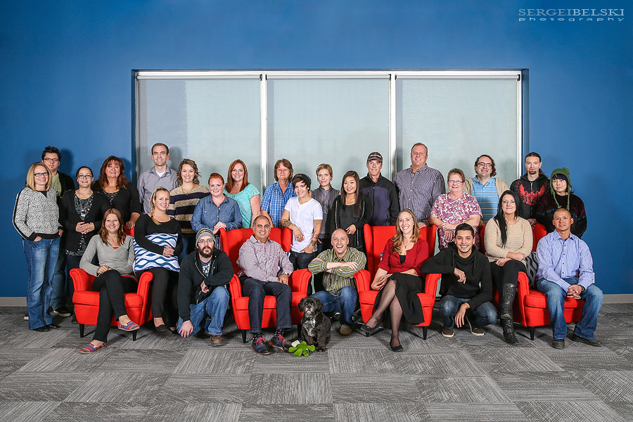 corporate group portrait photographer sergei belski photo