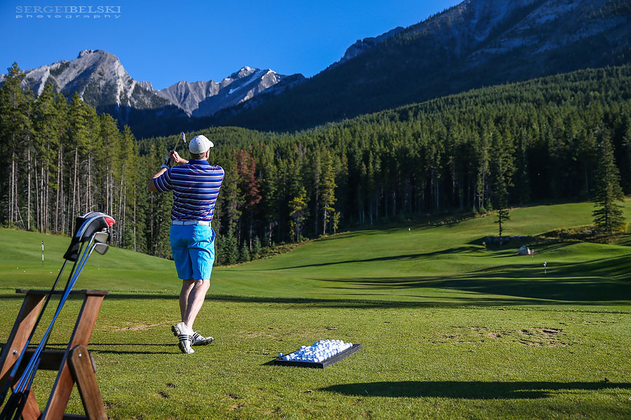 stmu golf tournament canmore silvertip sergei belski photo