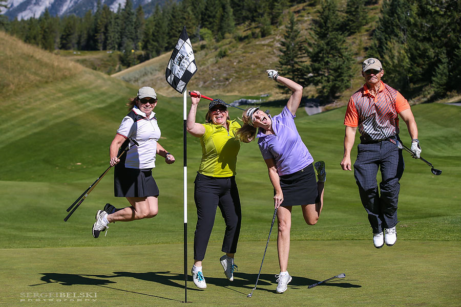 stmu golf tournament canmore silvertip sergei belski photo