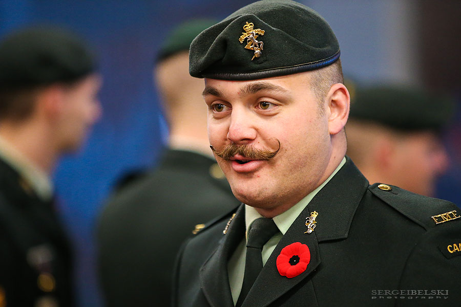 remembrance day ceremony for city of airdrie event photographer sergei belski photo