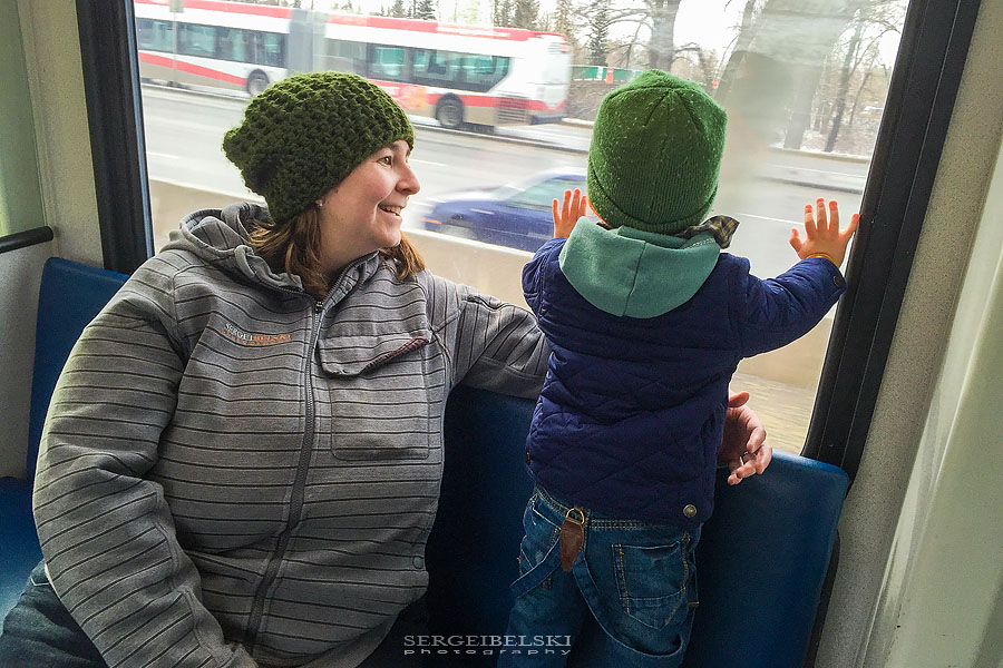 family trip calgary tower sergei belski photo