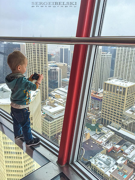 family trip calgary tower sergei belski photo