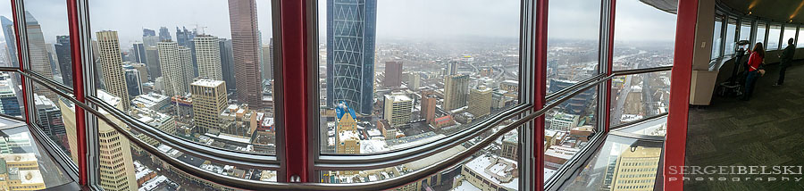 family trip calgary tower sergei belski photo