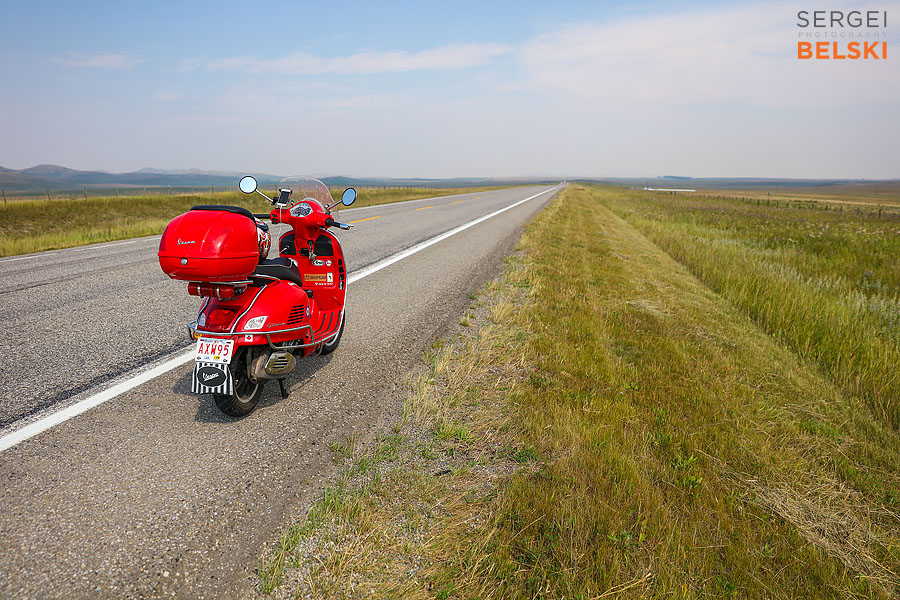 my vespa adventures alberta travel photographer sergei belski photo