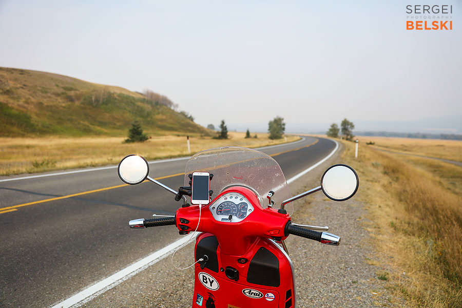 my vespa adventures alberta travel photographer sergei belski photo