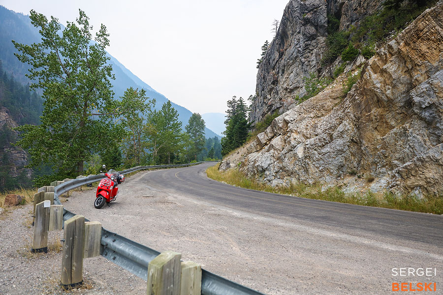 my vespa adventures alberta travel photographer sergei belski photo