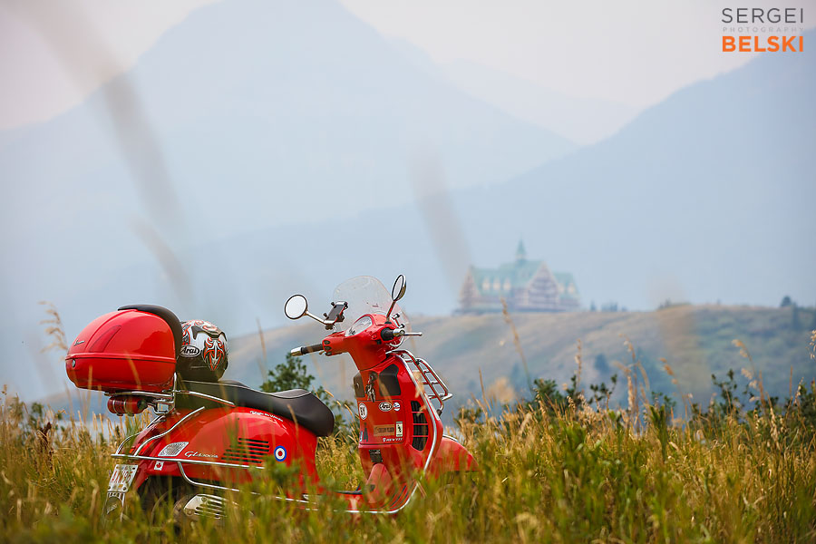 my vespa adventures alberta travel photographer sergei belski photo