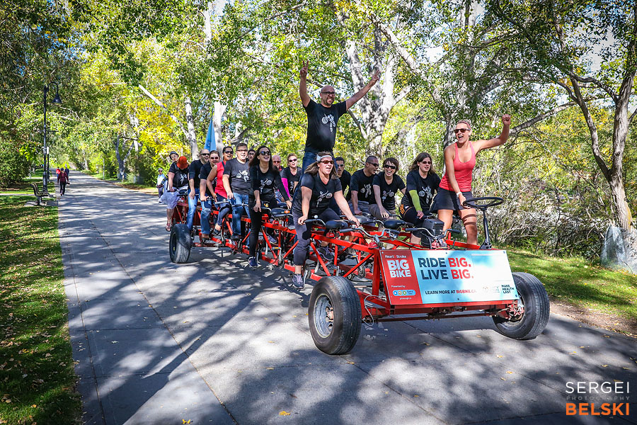 calgary ihl bike ride event photographer sergei belski photo