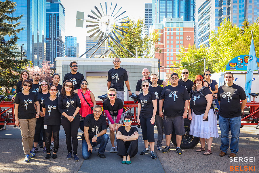 calgary ihl bike ride event photographer sergei belski photo