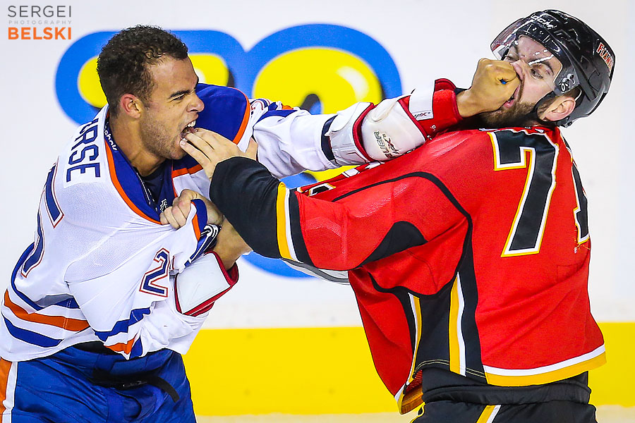 nhl hockey calgary sports photographer sergei belski photo