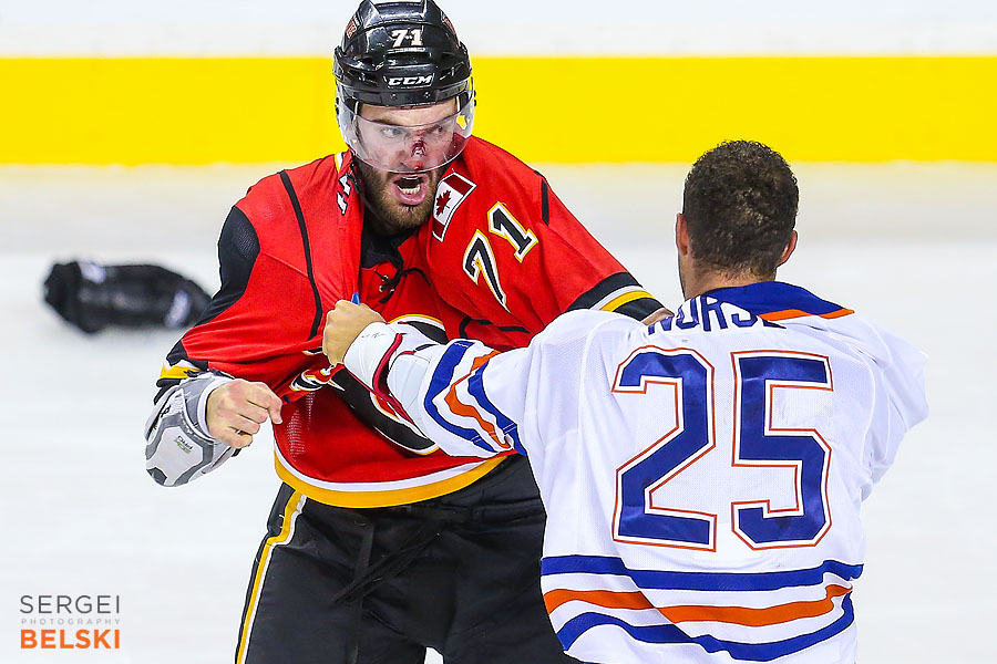 nhl hockey calgary sports photographer sergei belski photo