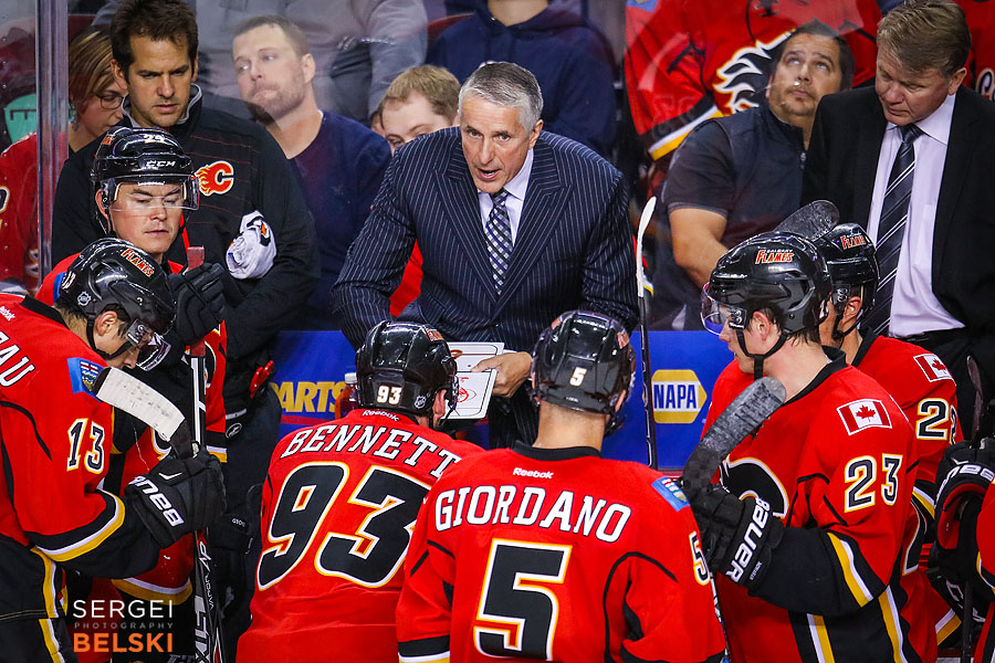 nhl hockey calgary sports photographer sergei belski photo