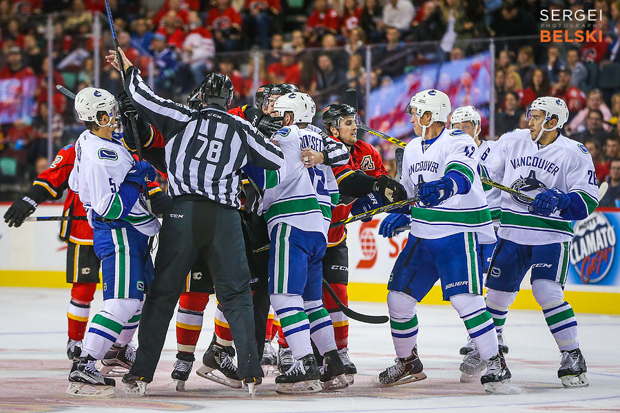 nhl hockey calgary sports photographer sergei belski photo