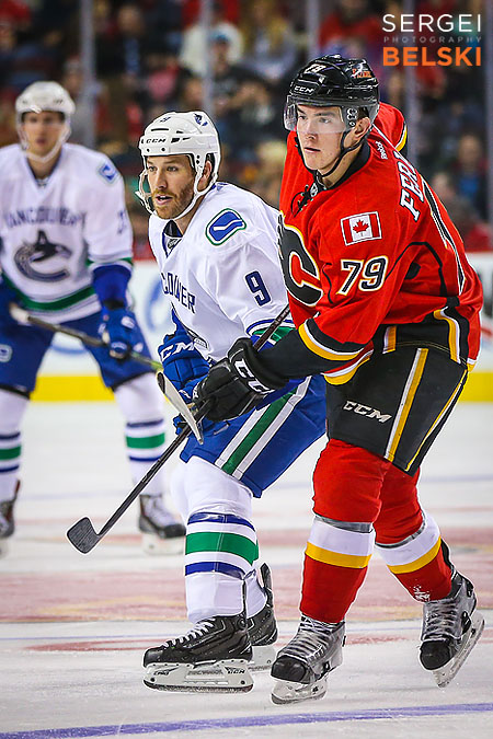 nhl hockey calgary sports photographer sergei belski photo
