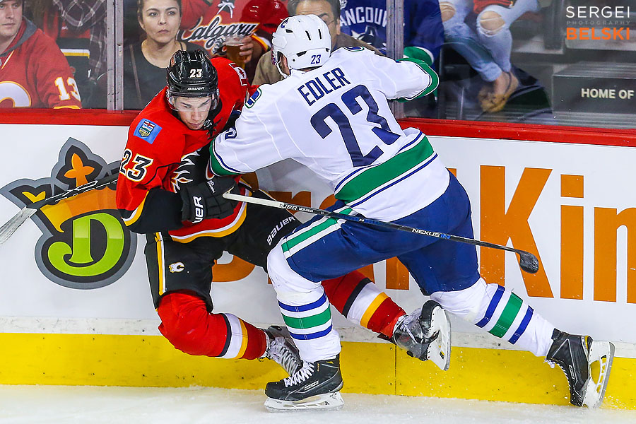 nhl hockey calgary sports photographer sergei belski photo