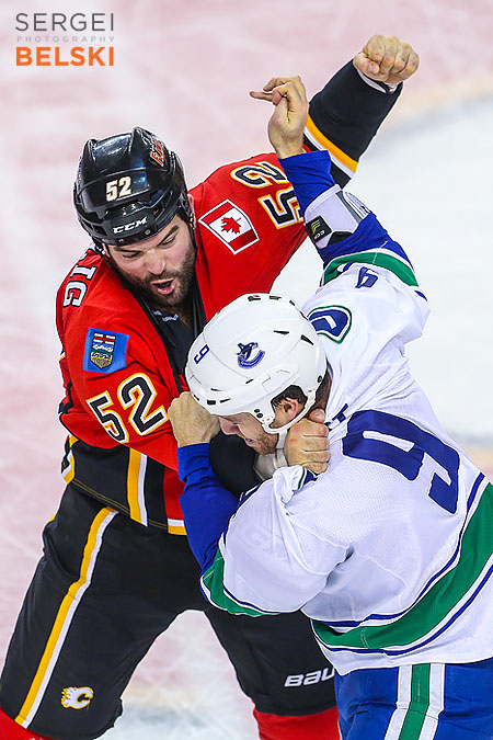 nhl hockey calgary sports photographer sergei belski photo