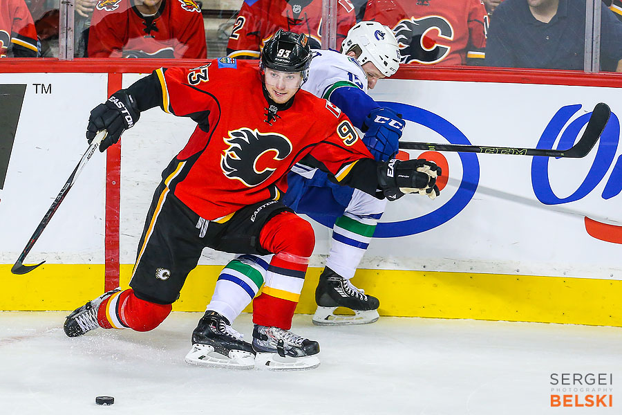 nhl hockey calgary sports photographer sergei belski photo