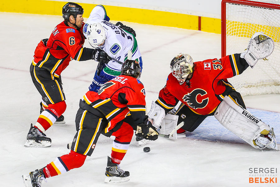 nhl hockey calgary sports photographer sergei belski photo