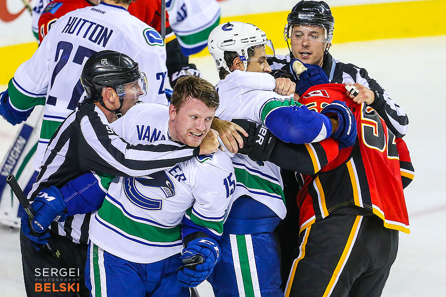 nhl hockey calgary sports photographer sergei belski photo