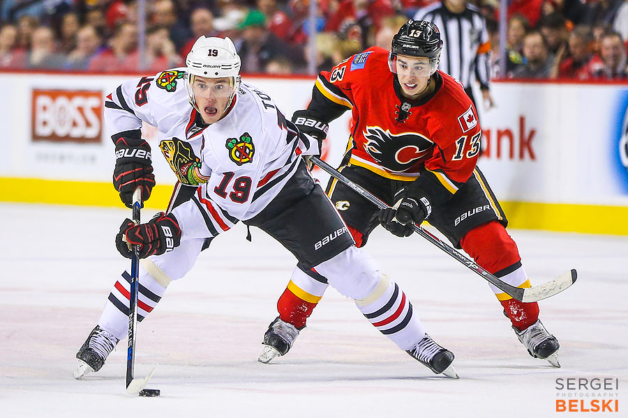 nhl hockey calgary sports photographer sergei belski photo