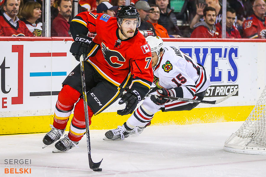 nhl hockey calgary sports photographer sergei belski photo