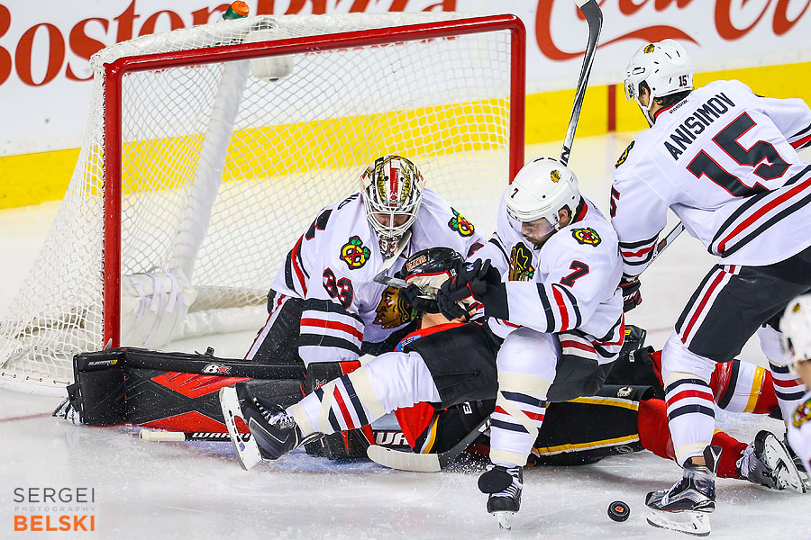 nhl hockey calgary sports photographer sergei belski photo