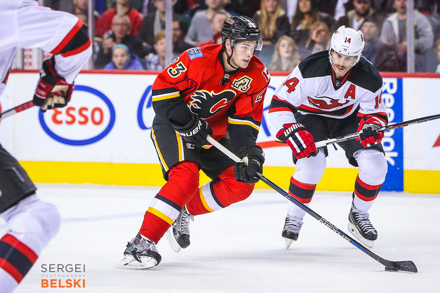 nhl hockey calgary sports photographer sergei belski photo