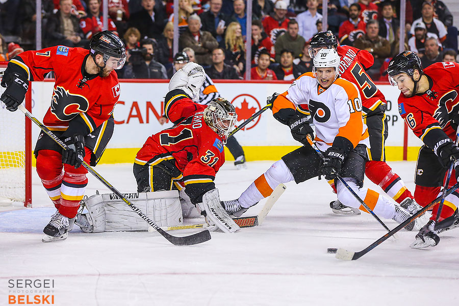 nhl hockey calgary sports photographer sergei belski photo