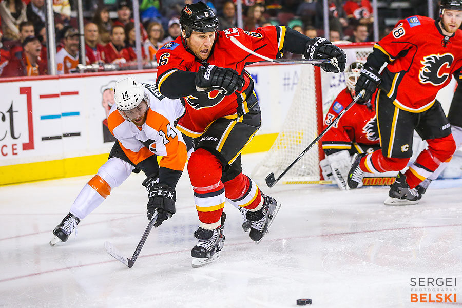 nhl hockey calgary sports photographer sergei belski photo