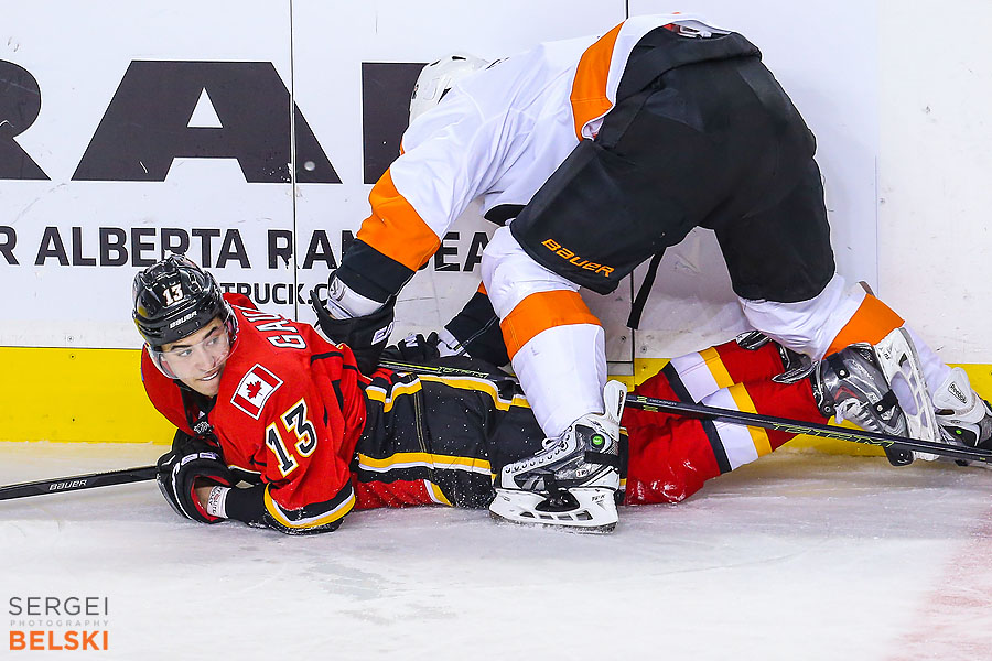 nhl hockey calgary sports photographer sergei belski photo