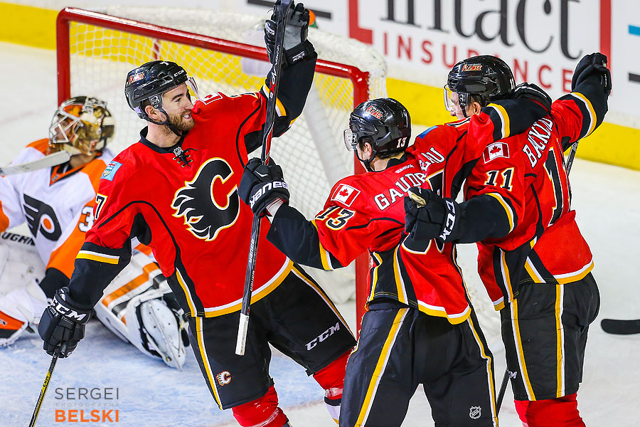 nhl hockey calgary sports photographer sergei belski photo