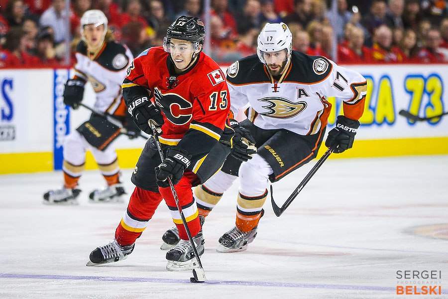 nhl hockey calgary sports photographer sergei belski photo