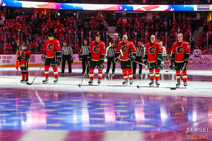 nhl hockey calgary sports photographer sergei belski photo
