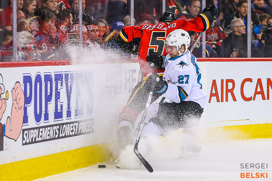 nhl hockey calgary sports photographer sergei belski photo
