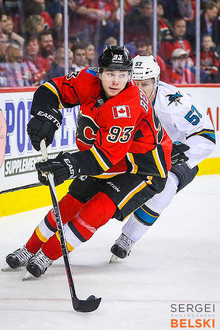 nhl hockey calgary sports photographer sergei belski photo