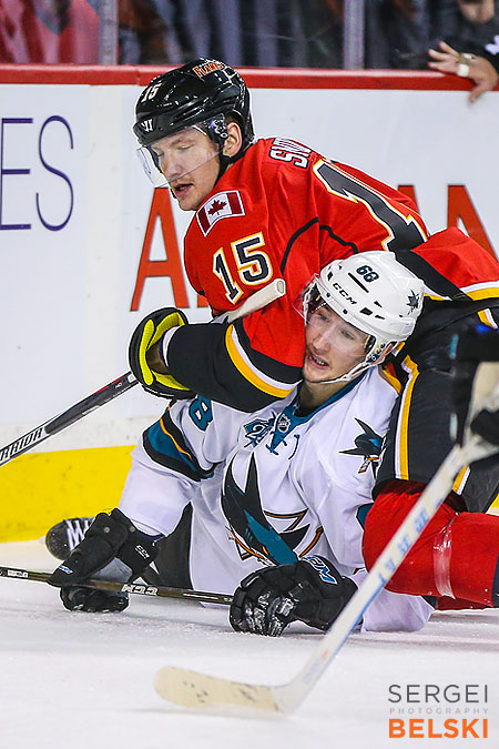 nhl hockey calgary sports photographer sergei belski photo