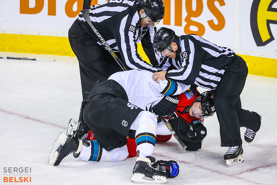 nhl hockey calgary sports photographer sergei belski photo