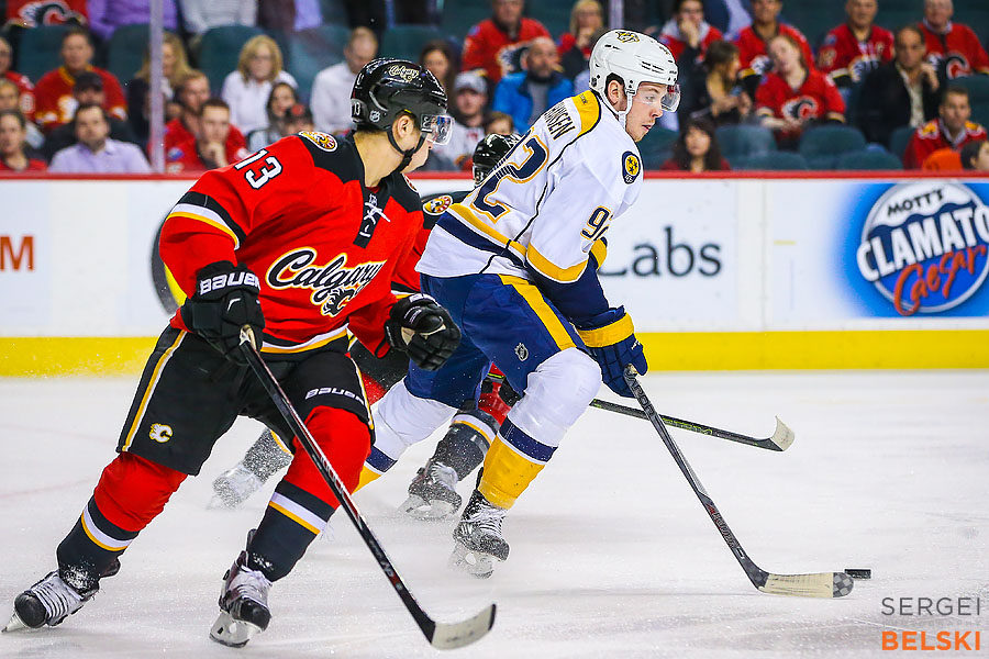 nhl hockey calgary sports photographer sergei belski photo
