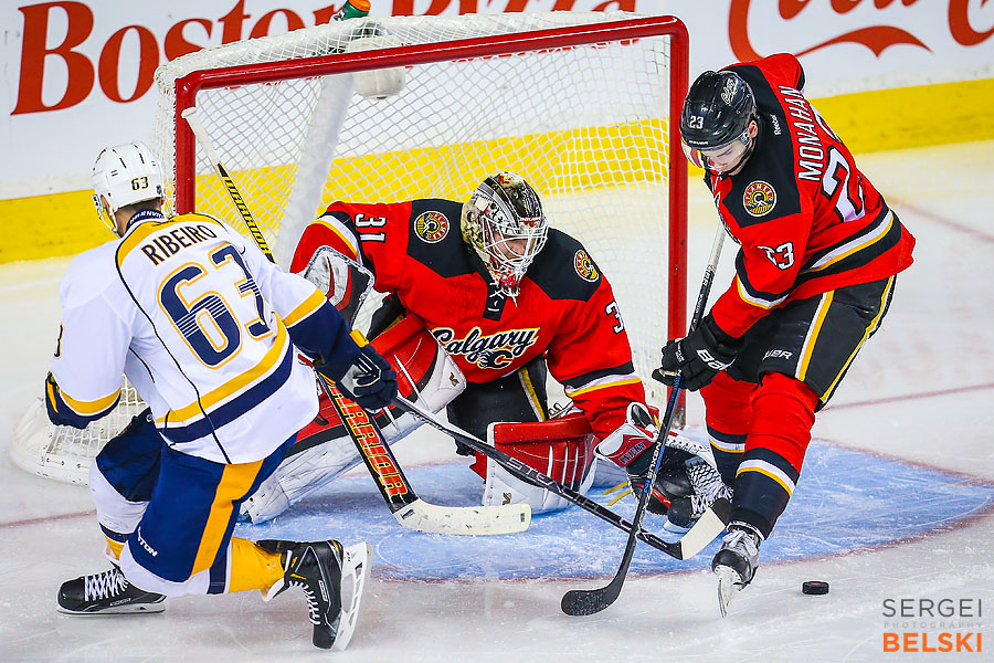 nhl hockey calgary sports photographer sergei belski photo