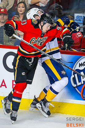 nhl hockey calgary sports photographer sergei belski photo